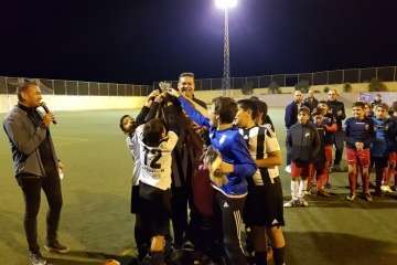 Goles solidarios en El Calero-Telde (Foto TA)