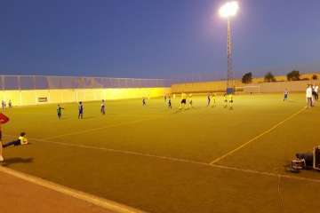 Goles solidarios en El Calero-Telde (Foto TA)