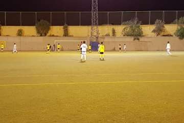 Goles solidarios en El Calero-Telde (Foto TA)