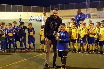 Goles solidarios en El Calero-Telde (Foto TA)