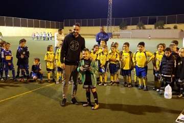 Goles solidarios en El Calero-Telde (Foto TA)