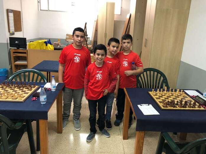 Jóvenes promesas del ajedrez teldense (Foto TA)