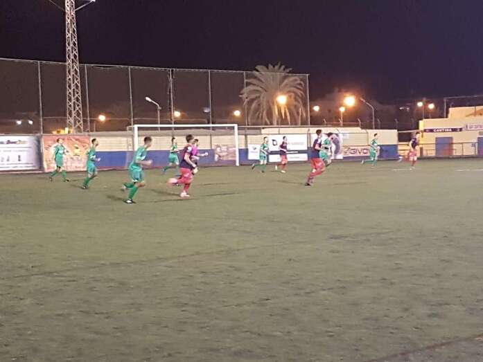 Archivo: Partido del Telde en El Hornillo de la actual temporada (Foto TA)