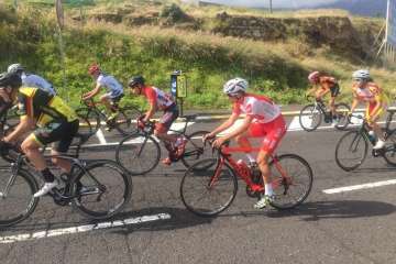 Pablo Rodríguez se impone con autoridad en la I Copa de Ciclismo Villa La Orotava 2018 (Foto TA)