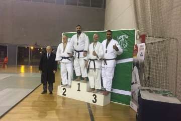 Judocas del CD Lila (Telde) firman 7 medallas en el Copa de España de Veteranos (Foto TA)