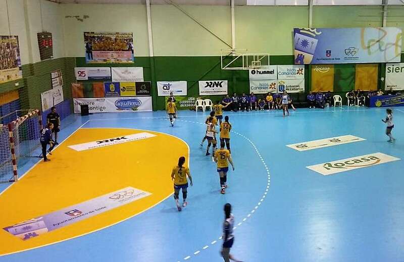 Partido de balonmano (Foto TA)