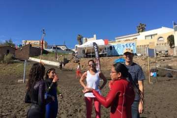 Playa del Hombre acoge la III prueba de la Liga de Sur de Gran Canaria (Foto TA)