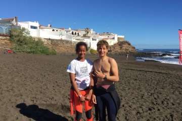 Playa del Hombre acoge la III prueba de la Liga de Sur de Gran Canaria (Foto TA)