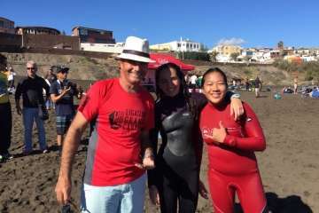 Playa del Hombre acoge la III prueba de la Liga de Sur de Gran Canaria (Foto TA)