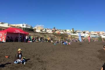 Playa del Hombre acoge la III prueba de la Liga de Sur de Gran Canaria (Foto TA)