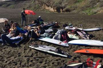 Playa del Hombre acoge la III prueba de la Liga de Sur de Gran Canaria (Foto TA)
