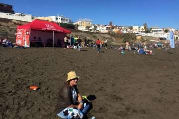 Playa del Hombre acoge la III prueba de la Liga de Sur de Gran Canaria (Foto TA)