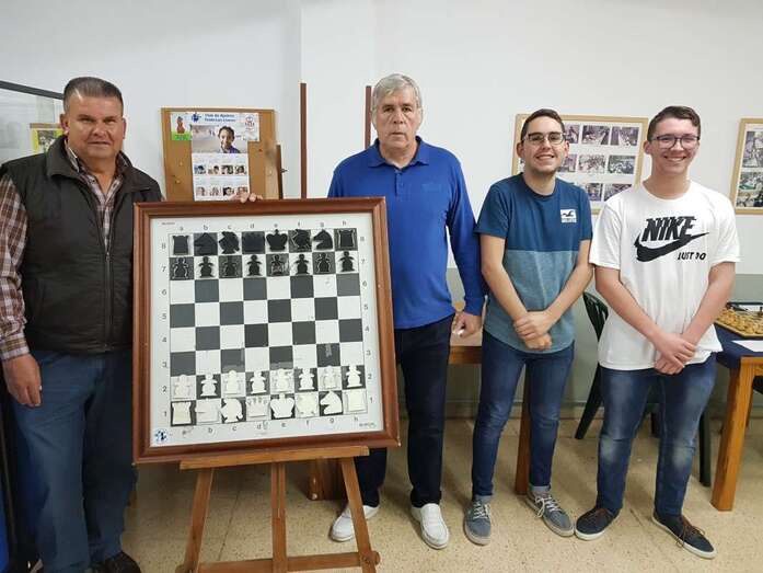 Jugadores del CA Telde Los Llanos (Foto TA)