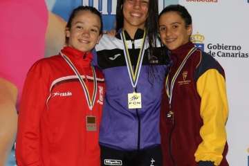 Telde brilla en el Campeonato Regional de Natación de Invierno 2018 (Foto TA)