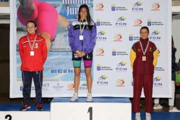 Telde brilla en el Campeonato Regional de Natación de Invierno 2018 (Foto TA)