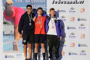 Telde brilla en el Campeonato Regional de Natación de Invierno 2018 (Foto TA)