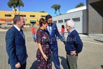 Reapertura del Pabellón Juan Carlos Hernández de Jinámr-Telde (Foto TA)