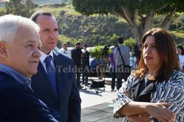 Reapertura del Pabellón Juan Carlos Hernández de Jinámr-Telde (Foto TA)