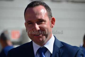 Reapertura del Pabellón Juan Carlos Hernández de Jinámr-Telde (Foto TA)