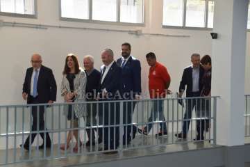 Reapertura del Pabellón Juan Carlos Hernández de Jinámr-Telde (Foto TA)