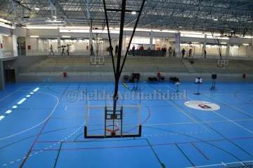 Reapertura del Pabellón Juan Carlos Hernández de Jinámr-Telde (Foto TA)