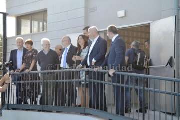 Reapertura del Pabellón Juan Carlos Hernández de Jinámr-Telde (Foto TA)