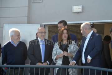 Reapertura del Pabellón Juan Carlos Hernández de Jinámr-Telde (Foto TA)