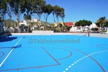 Reapertura del Pabellón Juan Carlos Hernández de Jinámr-Telde (Foto TA)