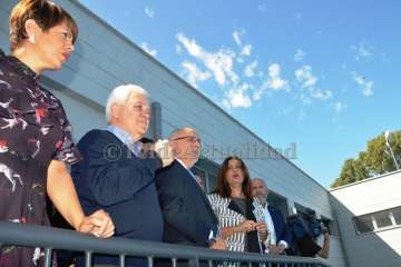 Reapertura del Pabellón Juan Carlos Hernández de Jinámr-Telde (Foto TA)