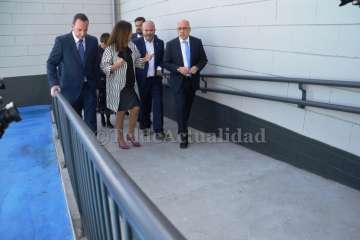 Reapertura del Pabellón Juan Carlos Hernández de Jinámr-Telde (Foto TA)