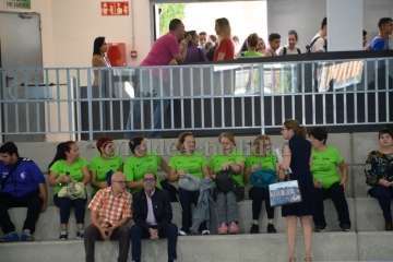 Reapertura del Pabellón Juan Carlos Hernández de Jinámr-Telde (Foto TA)