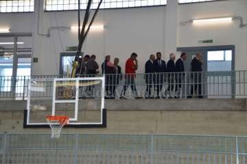 Reapertura del Pabellón Juan Carlos Hernández de Jinámr-Telde (Foto TA)