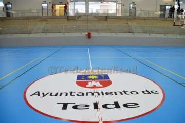 Reapertura del Pabellón Juan Carlos Hernández de Jinámr-Telde (Foto TA)