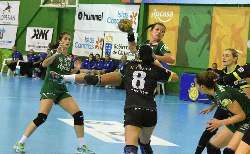 Imagen del partido de este sábado en Telde (Foto TA)