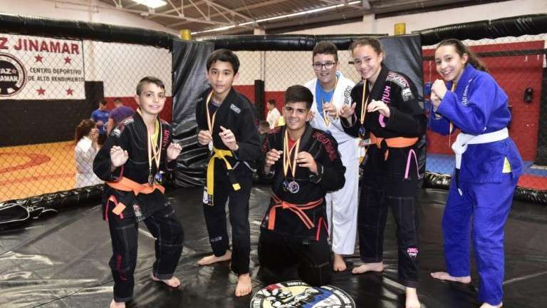 Estos adolescentes fueron, también, los ganadores del campeonato de Canarias el pasado año 2017 (Foto Arcadio Suárez/C7)