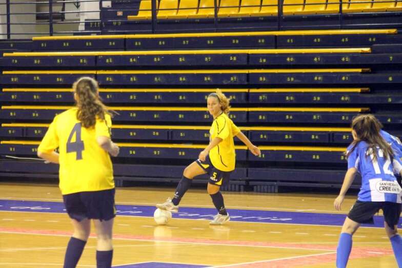 Imagen de un partido del Preconte en esta temporada (Foto TA)