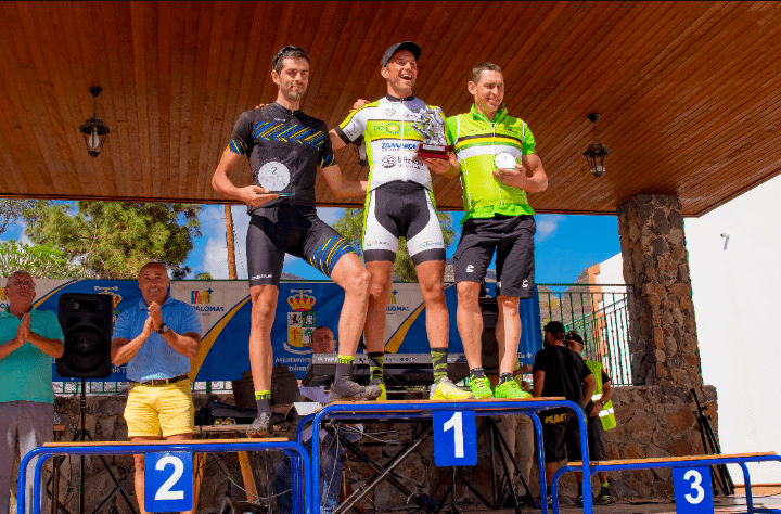 Luis Betancor, del BP La Garita-Zamakona, ganó la distancia corta (Foto TA)