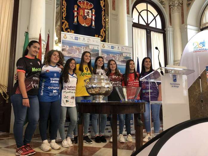 Imagen del sorteo celebrado esta mañana en el Ayuntamiento de Málaga (Foto TA)