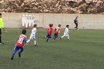 La 14Âª jornada del Torneo Fútbol Base de Telde, en imágenes (Foto TA)