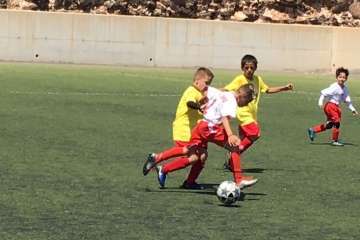 La 14Âª jornada del Torneo Fútbol Base de Telde, en imágenes (Foto TA)