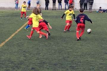 La 14Âª jornada del Torneo Fútbol Base de Telde, en imágenes (Foto TA)