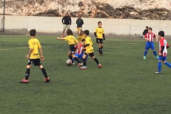 La 14Âª jornada del Torneo Fútbol Base de Telde, en imágenes (Foto TA)