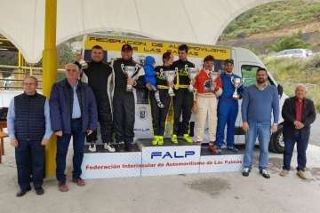 Entrega de premios de la prueba celebrada en Telde (Foto TA)