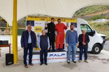 Entrega de premios de la prueba celebrada en Telde (Foto TA)