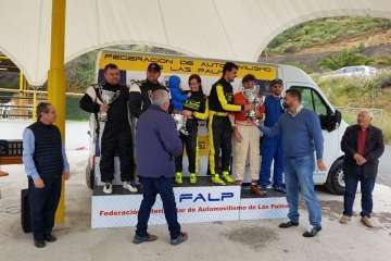 Entrega de premios de la prueba celebrada en Telde (Foto TA)
