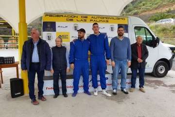 Entrega de premios de la prueba celebrada en Telde (Foto TA)
