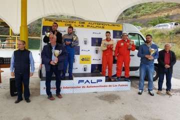 Entrega de premios de la prueba celebrada en Telde (Foto TA)