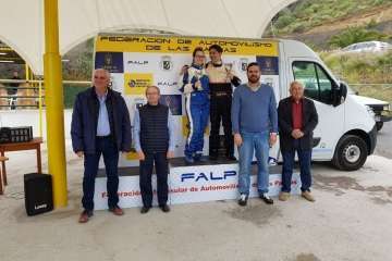 Entrega de premios de la prueba celebrada en Telde (Foto TA)
