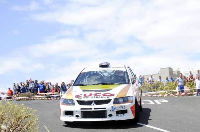 Imagen de archivo de una edición anterior del Rally Ciudad de Telde (Foto TA)