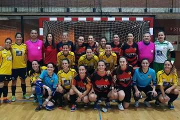 Derrota del Preconte Telde ante el Eixample por 3-1 (Foto TA)